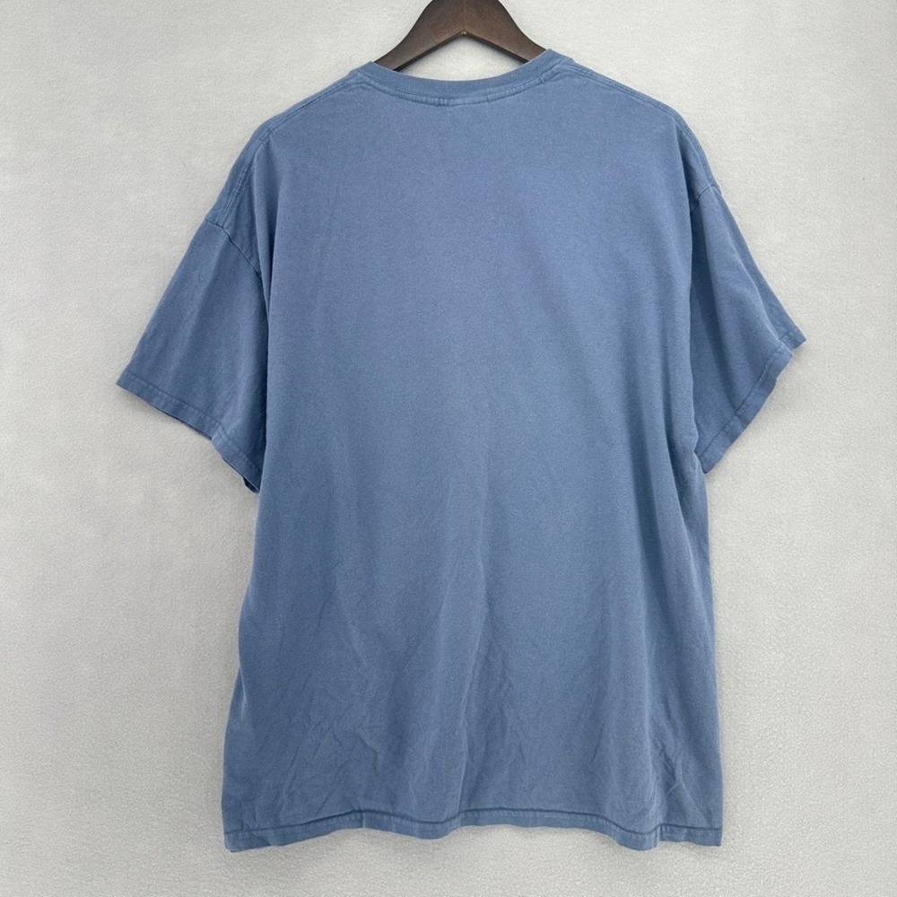 VTG 1996 Jen Delyth Keltic Designs The Morrigan T-Shirt XL Blue Made USA 1990s - Picture 3 of 11